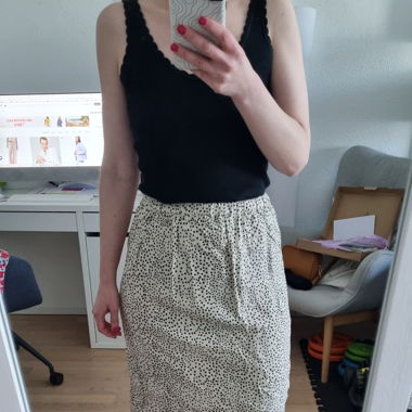 Fair Fashion Rock mit verstellbarem Gummizug