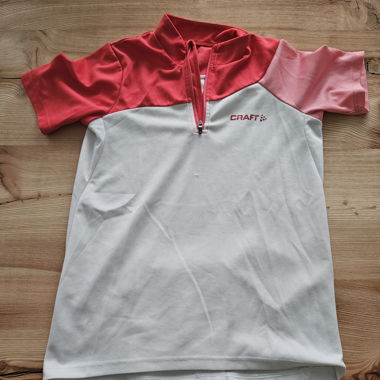 Craft bicolour girl's sports jersey