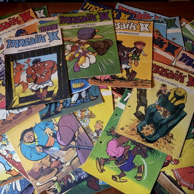 Lotto di fumetti Mosaik (75 pag.)