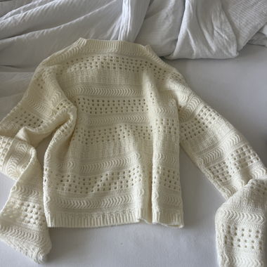 Crochet like pullover