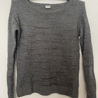 Maglione Grigio Sottile
