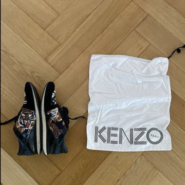 Baskets Kenzo à motif tigre