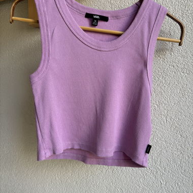 Vans Lilac Sleeveless Top XS