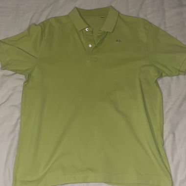 Kappa light green polo