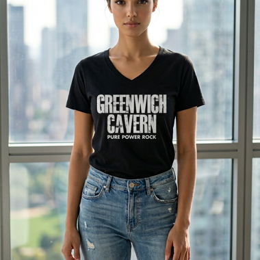 T-shirt Greenwich Cavern noir