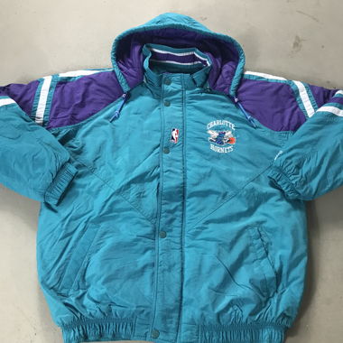 Charlotte Hornets Starter Jacket 90s RARE