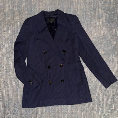 Navy gestreifter Massimo Dutti Blazer