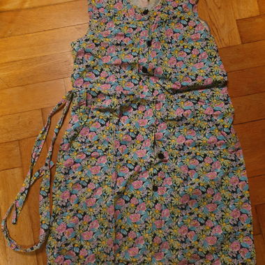 Sleeveless Floral Dress