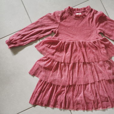Robes avec manches longues enfant, taille 104