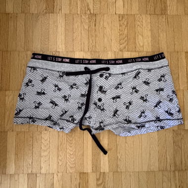 Grey Pyjama Shorts
