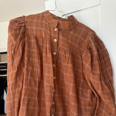 chemise manche bouffante 