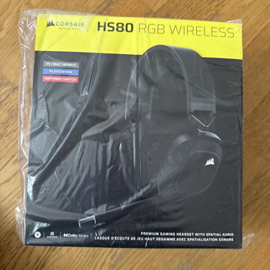 Casque de jeu sans fil Corsair HS80 RGB