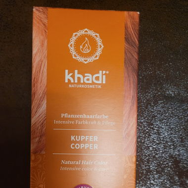 Colorazione per capelli vegetale Khadi rame