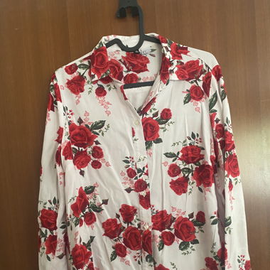 Chemise avec Roses
