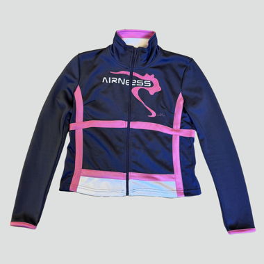 Airness grey and pink women's track jacket