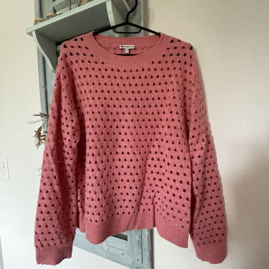 Pullover Lochstrick