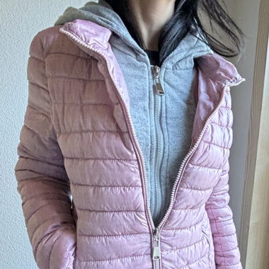 Daunenjacke wattiert