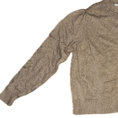 Cardigan morbido beige VILA con bottoni di perla