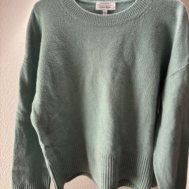 Türkisfarbener Pullover & Other Stories Grösse M