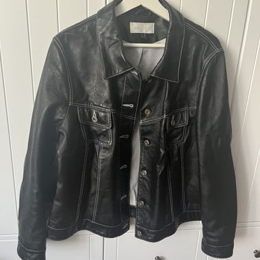 Black Prestige Leather Jacket