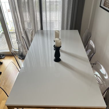 Dining table with chairs