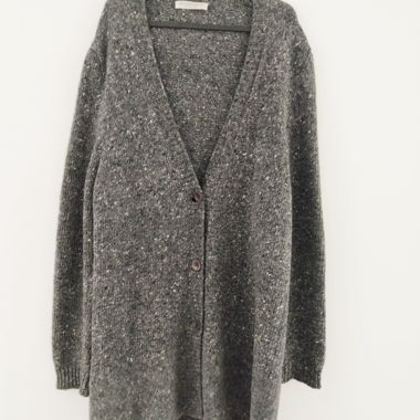 Cardigan grigio Amira Rubinacci 