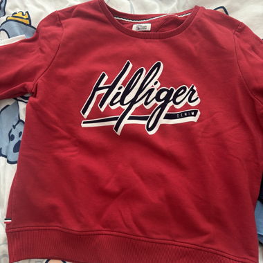 Sweat-shirt en denim Tommy Hilfiger
