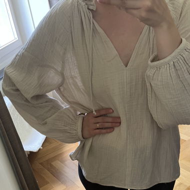 Musselin Bluse