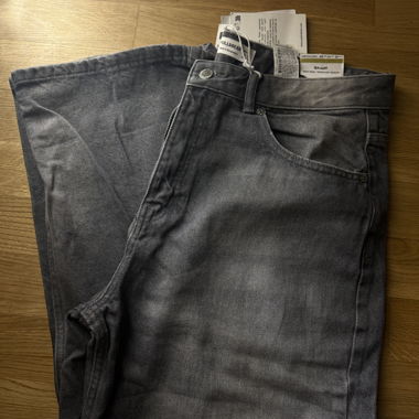Grey baggy jeans Pull&Bear