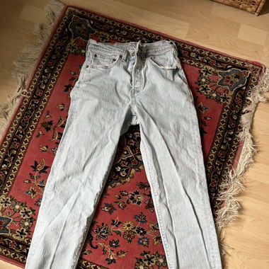 Light blue Levi's 501