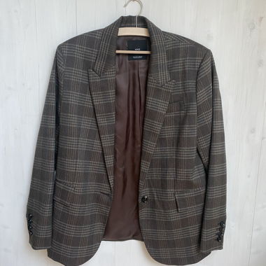 Blazer a quadri MANGO