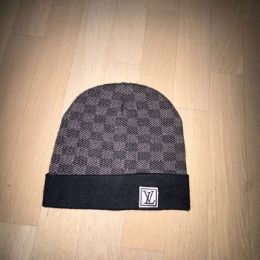 Louis Vuitton Beanie Grey Black