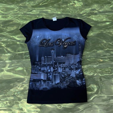 T-shirt Las Vegas y2k