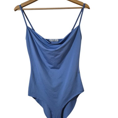 Blue Strappy Body Stradivarius Size M