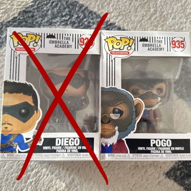 Funko pop Umbrella Academy - Pogo - 935