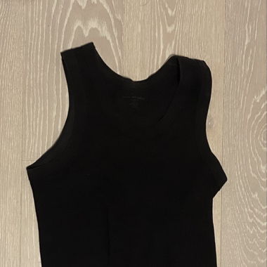 Débardeur crop top noir