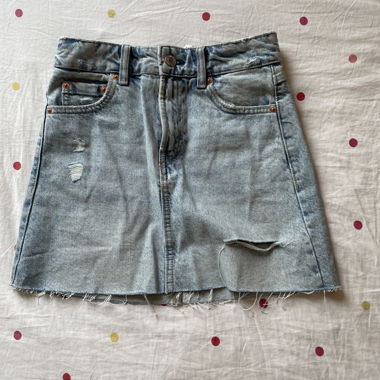 Stradivarius Denim Mini Skirt