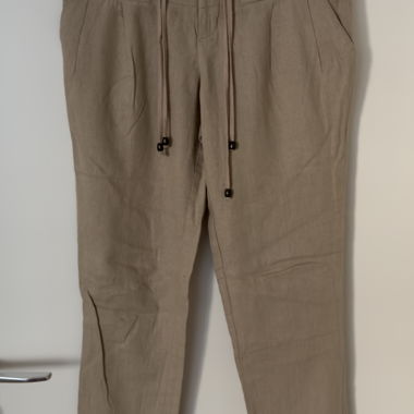 Pantalon beige Mango
