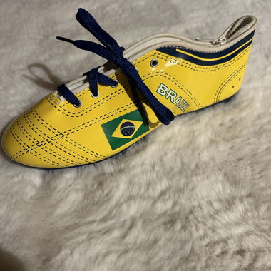 Custodia decorativa per scarpe dei fan del Brasile