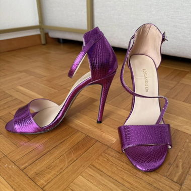 Violette High Heels Grösse 37
