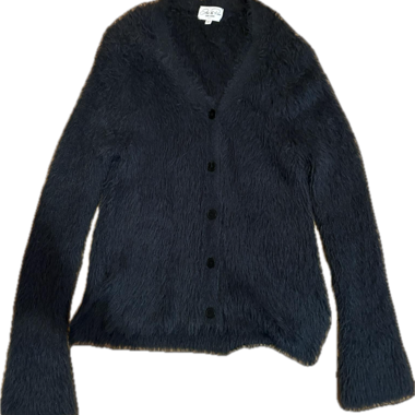 Anthracite fluffy/fur Cardigan