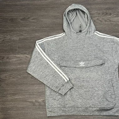 Adidas Vintage Logo Pullover Hoodie