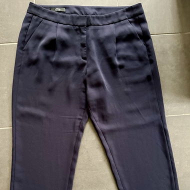 Stoffhose dunkelblau