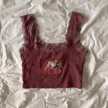 Cute Vintage Top with Matching Jacket