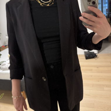 Blazer nero H&M