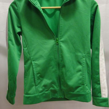 Grüne Kinder-Trainingsjacke Crane Kids 152