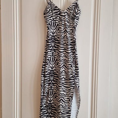 Zebra print dress