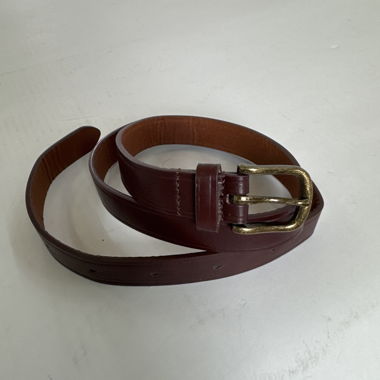 Ceinture en cuir marron