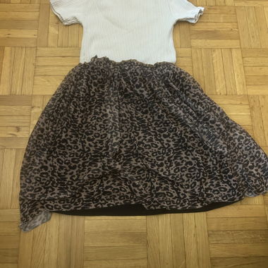 Zara Kinderkleid Leopard