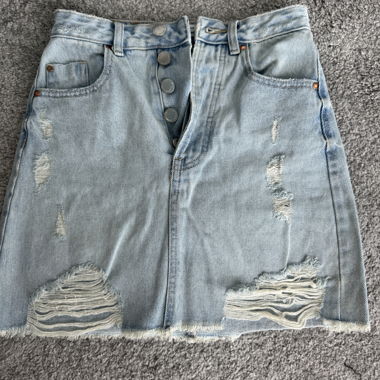 STRADIVARIUS Denim Skirt